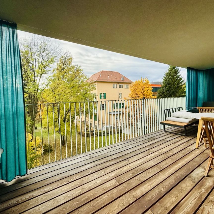+++ Rosenhain +++ Luxuriöse 2-Zimmer-Wohnung mit sonnigem Balkon & TG-Stellplatz in Geidorf - Foto 1