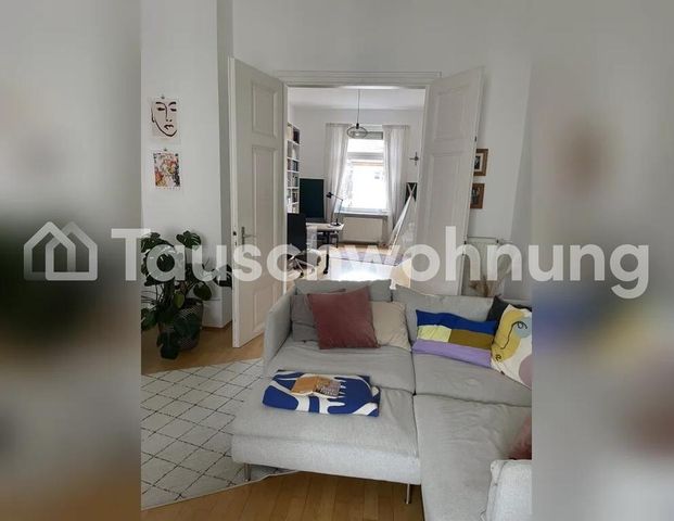 TAUSCHWOHNUNG ruhige Altbauwohnung, 3ZKB, mit Balkon und Keller im Nordend - Foto 1