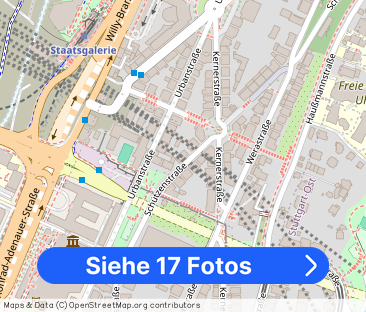 Klasse Lage: WG möglich, 3 Zi.-Whg., EKB, Terrasse / Kernerviertel ... - Foto 1