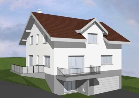 For rent on 1 July 2026, new single-family house with 6 1/2 rooms and double garage, located at Vorderer Rebweg 1 in 9534 Gähwil. Spacious room layout with 190 m2 of living space. - Foto 3