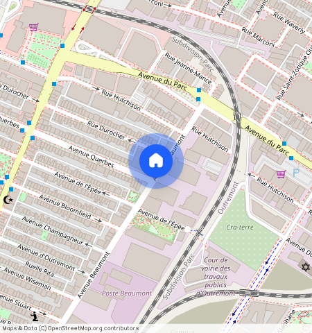 ** Avenue Beaumont, Villeray-Saint-Michel-Parc-Extension, Villeray-Saint-Michel-Parc-Extension, Ile de Montréal, H3N 1T6