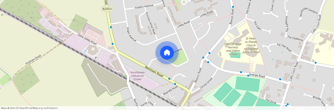 Westover Gardens, Broadstairs, Kent, CT10