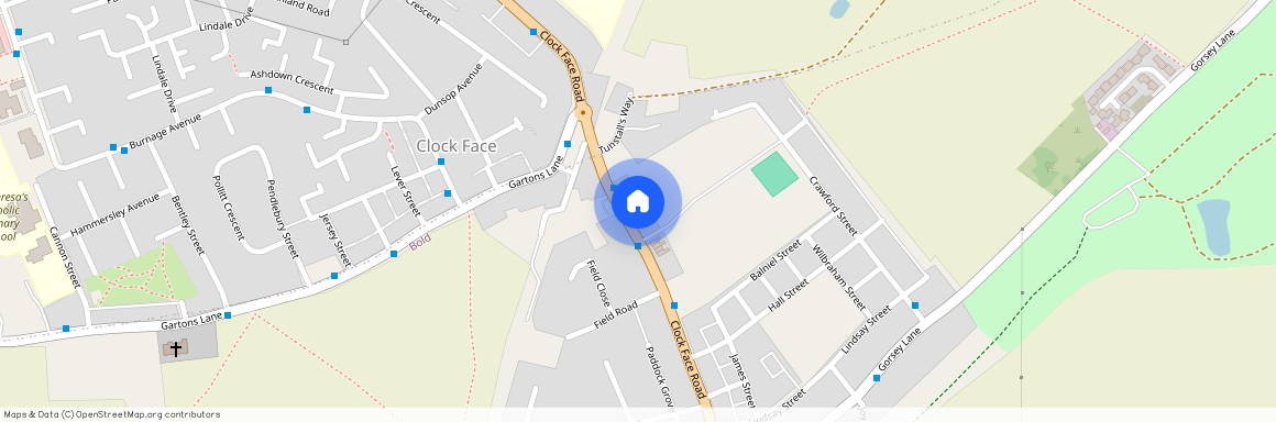 Clockface Road, St. Helens