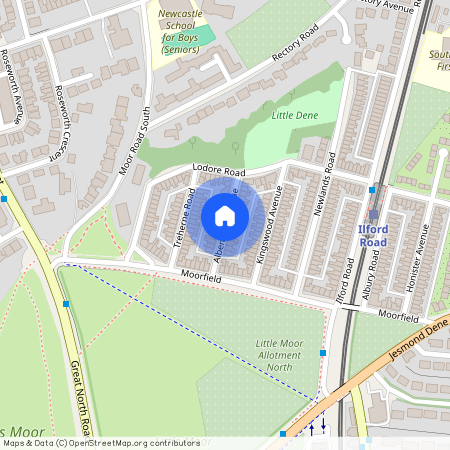 Albemarle Avenue, Newcastle Upon Tyne NE2
