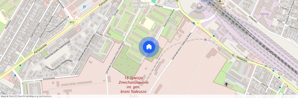 ul. Hozera, Siedlce, mazowieckie