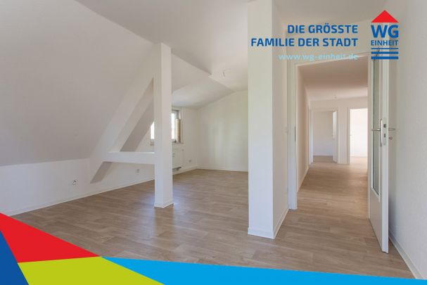 Alles neu! 4-Raum-Etagenwohnung im Dachgeschoss! - Foto 1