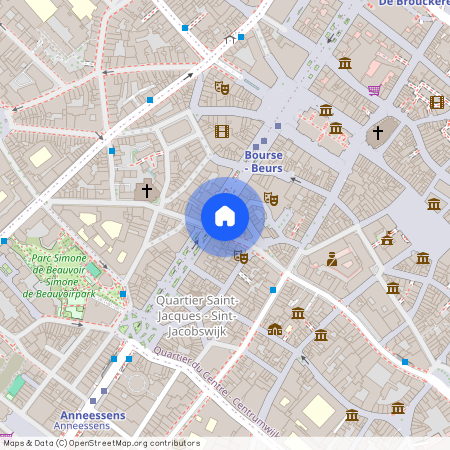 Rue Des Teinturiers - Verversstraat, 6, 2, 1000, Brussel