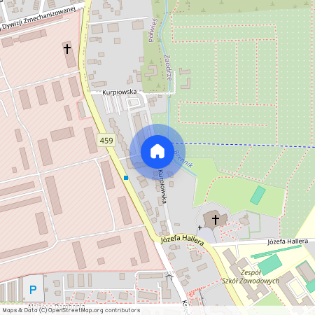 ul. Kurpiowska, Zaodrze, Opole, opolskie