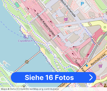 City und Water View: U1 Donauinsel - DC2 Tower: SKY RESIDENCES - Foto 1