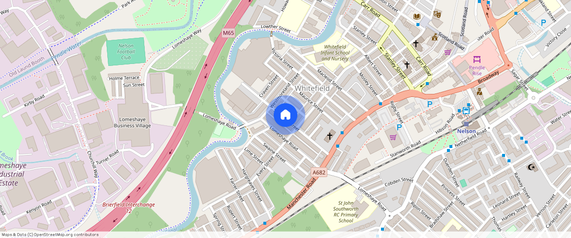 St. Marys Street, Nelson, BB9