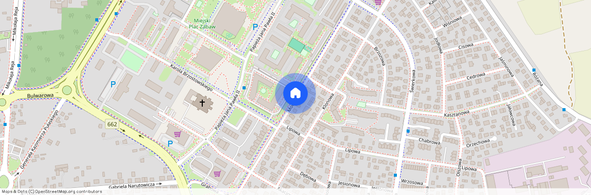 ul. Modrzewiowa, Suwałki, podlaskie