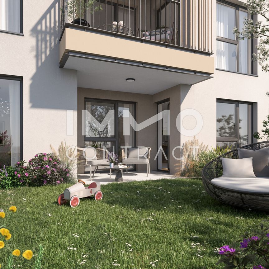 54,11qm 2Zi W-BalkonwohnungErstbezug, ökologische Bauweise - Foto 1