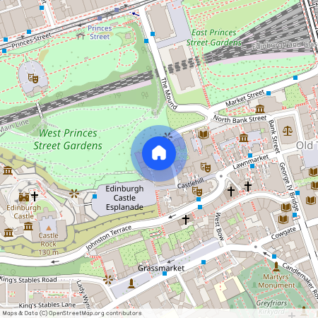 Ramsay Garden, Old Town, Edinburgh, EH1