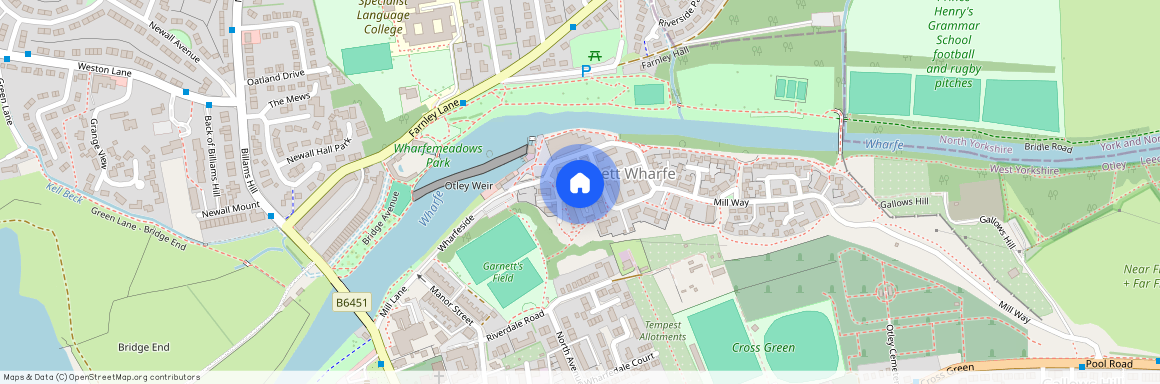 FLAT 3 Garnetts Court, OTLEY