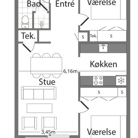 Skansehøj 14 1. lejl. 2 9400 Nørresundby - Foto 1