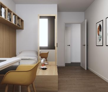 Chambre meublée en colocation dans un appartement de 108m2, 4 coloc... - Foto 1