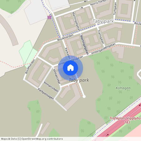 Täby park, Stockholm, Parkallén 21