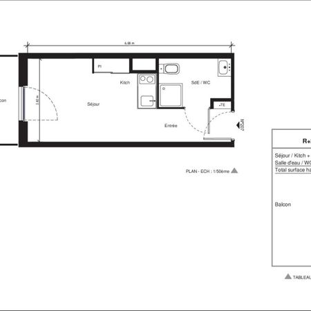 Location Appartement 1 pièce 18m² NIMES 30000 - Photo 4