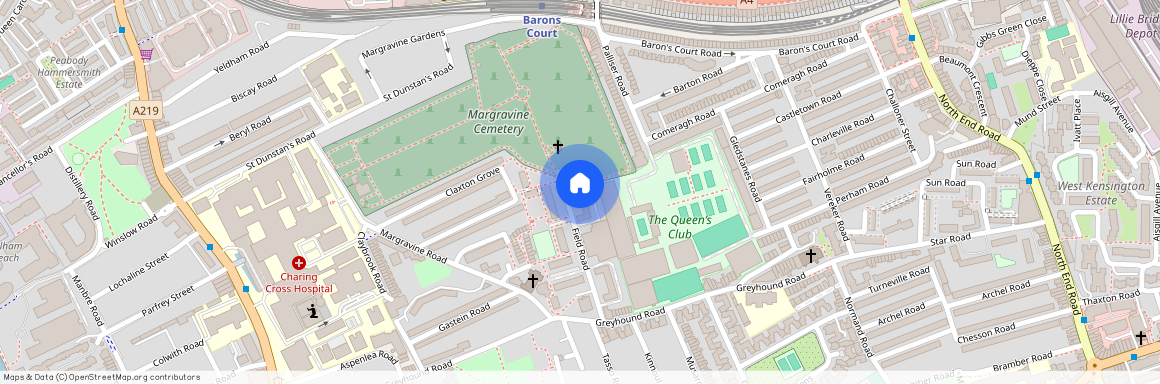 Field Road, Barons Court, W6