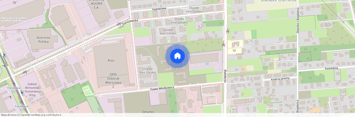 ul. Pawła Włodkowica, Brzeziny, Białołęka, Warszawa, mazowieckie