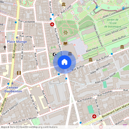 Rue Geoffroy-Saint-Hilaire et Rue Daubenton 75005 Paris (5e arrondissement)