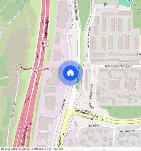 Vattenpussgränd, Upplands Väsby