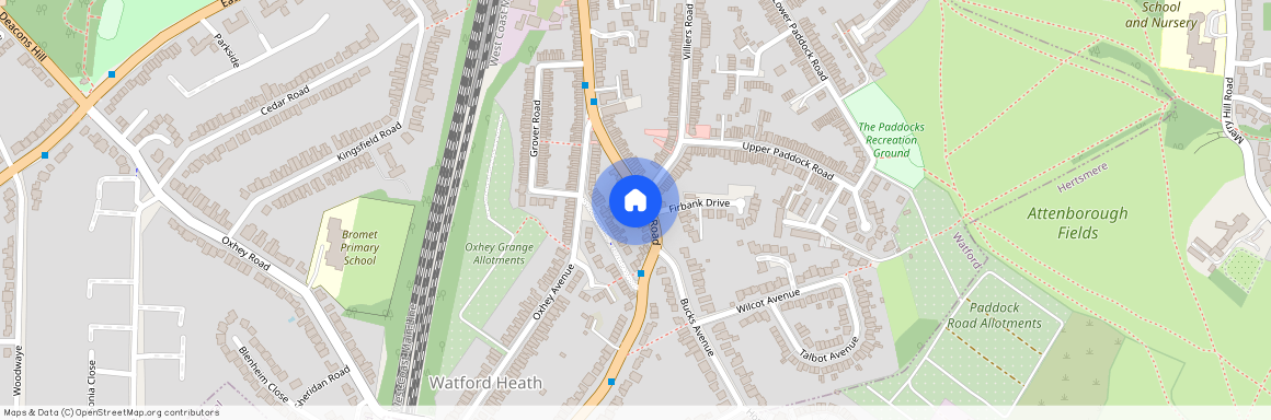 Pinner Road, Oxhey Village, WD19