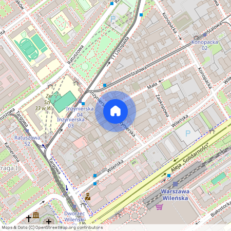 ul. Inżynierska, Nowa Praga, Praga-Północ, Warszawa, mazowieckie