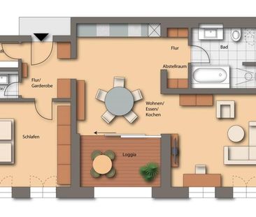 Die Citywohnung mit dem goldenen Erker, - Photo 1