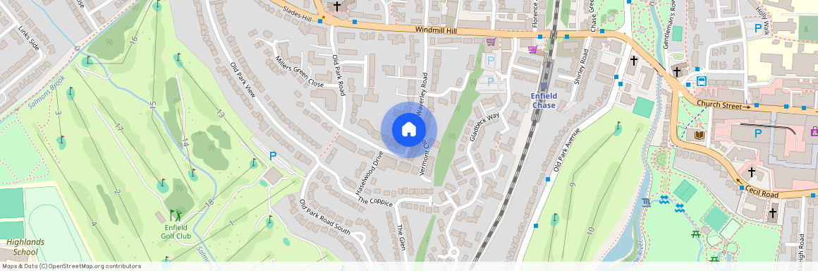 Vermont Close, Waverley Road, Enfield, Middlesex, EN2