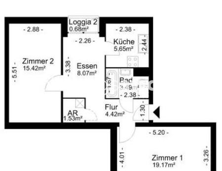 Wohnungsswap - 2 Zimmer, 61 m² - Swinemünder Straße, Mitte, Berlin - Photo 1