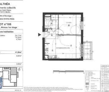 Appartement à louer 2 pièces 41.86m² - Photo 6