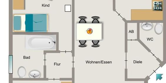 Hier ist Platz zum Wohnen - Foto 3