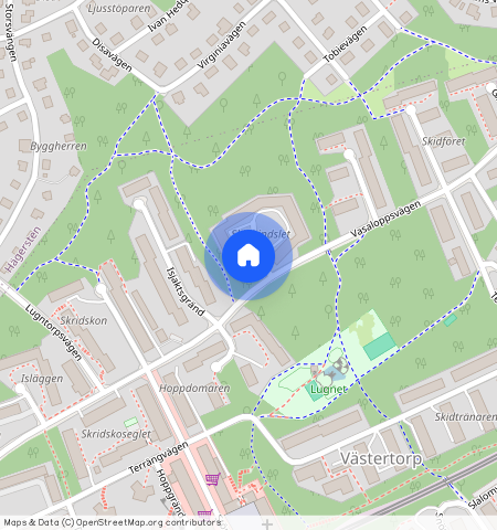 Vasaloppsvägen **, Västertorp