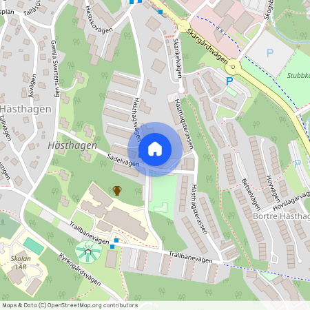 Hästhagsvägen 7, Hästhagen