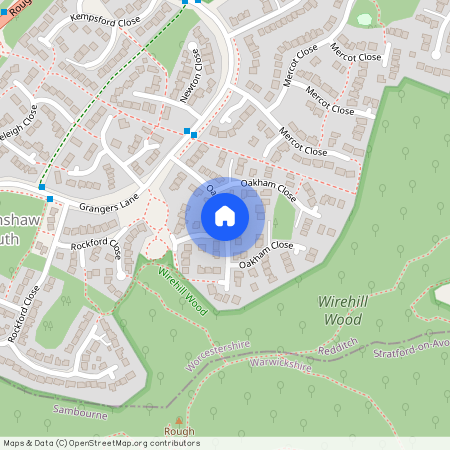 Oakham Close, Redditch, Worcestershire, B98