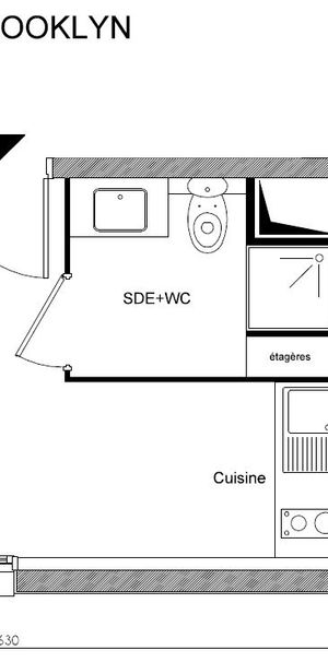Appartement 1 pièce - Photo 2
