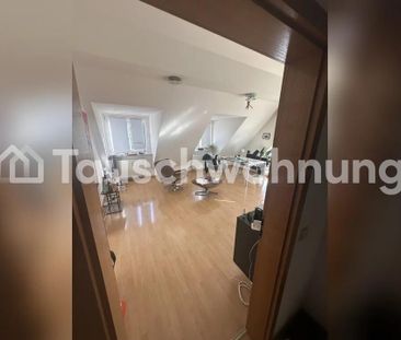 TAUSCHWOHNUNG Helle 2-Zimmer Dachgeschoss-Wohnung mit großem Balko - Foto 1