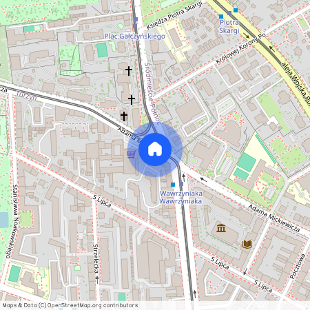 ul. Adama Mickiewicza, Turzyn, Śródmieście, Szczecin, zachodniopomorskie