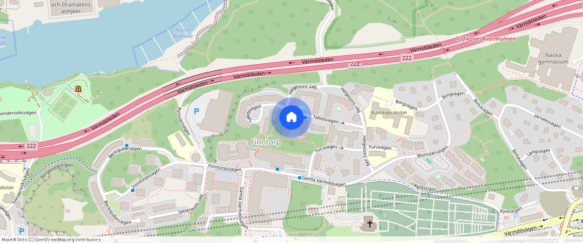 Finntorp, Nacka, Stockholm, Tallidsvägen 5D