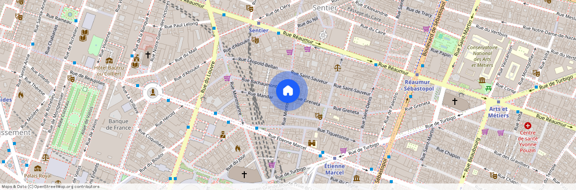 Rue Greneta et Rue Montorgueil 75002 Paris (2e arrondissement)