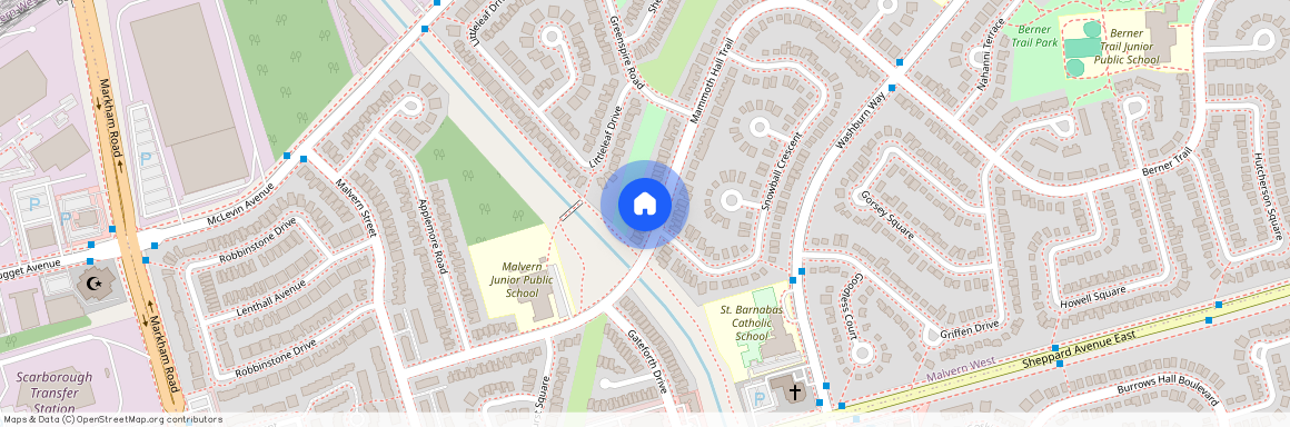 106 Mammoth Hall Trail Unit# UNIT 1 BR, Toronto