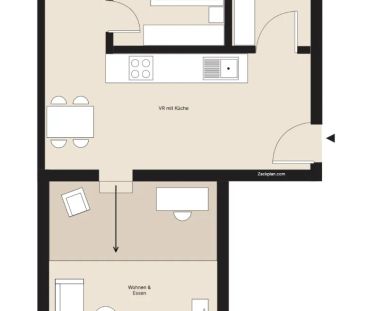 Schöne 3 Zimmer Wohnung direkt am Hauptplatz! - Photo 6