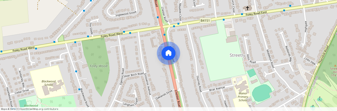 Graham House, Chester Road, Streetly, Sutton Coldfield, B74