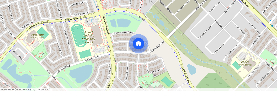 138 Degrassi Cove Circle #Upper, Brampton, Credit Valley