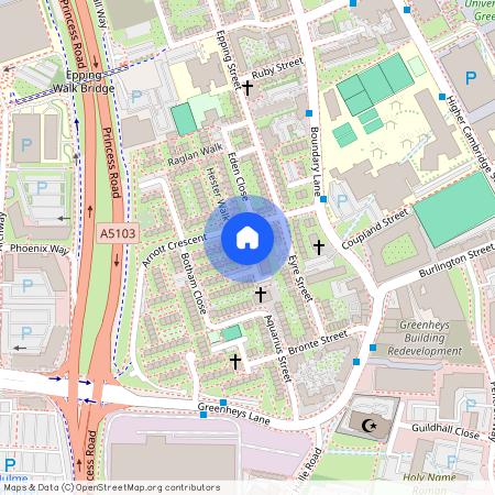 Greater Manchester, M15, Brennan Close, Manchester