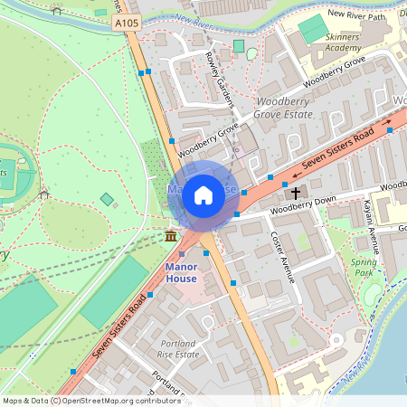 Seven Sisters Road, Manor House, London, N4