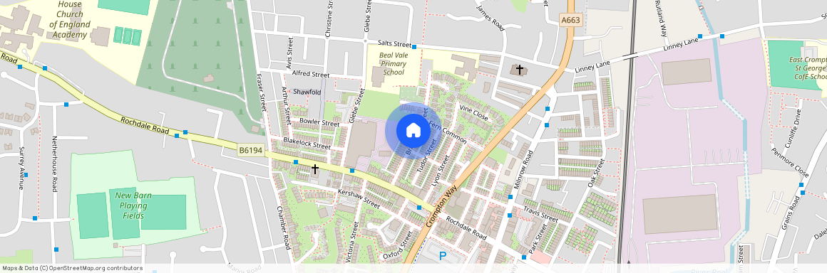 Brunswick Street, Oldham OL2