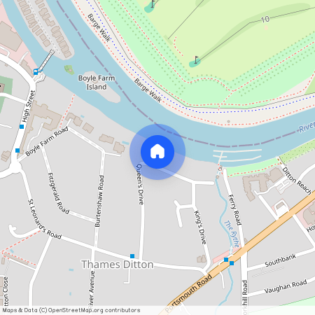 Queens Drive, Thames Ditton, Surrey, KT7