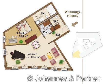 01067 Dresden - Altstadt , Neumarkt Typ H WE 9 - Photo 3